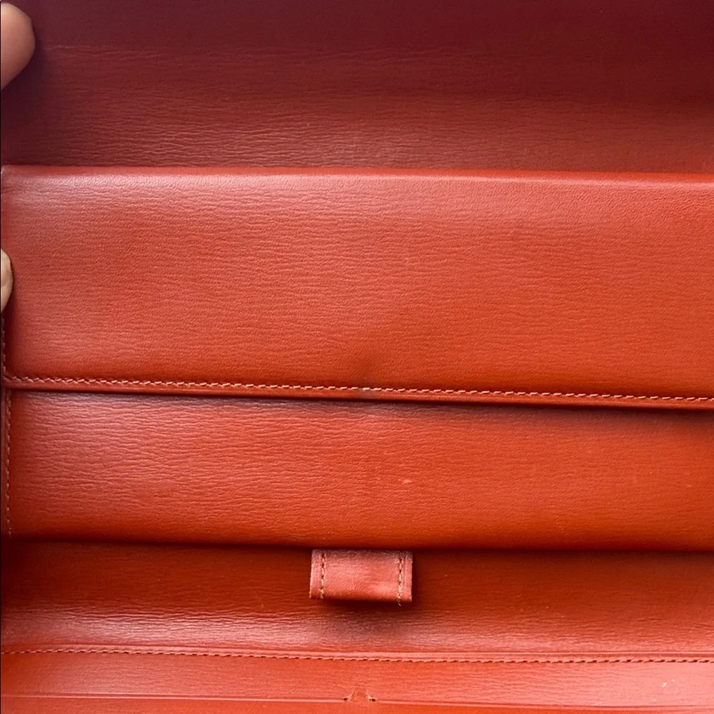 Louis Vuitton LV Brown Epi Leather Clutch Wallet